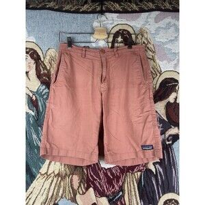 Patagonia Cotton Hemp Blend Shorts Mens 28 30"x9" inseam Brick Red All Wear